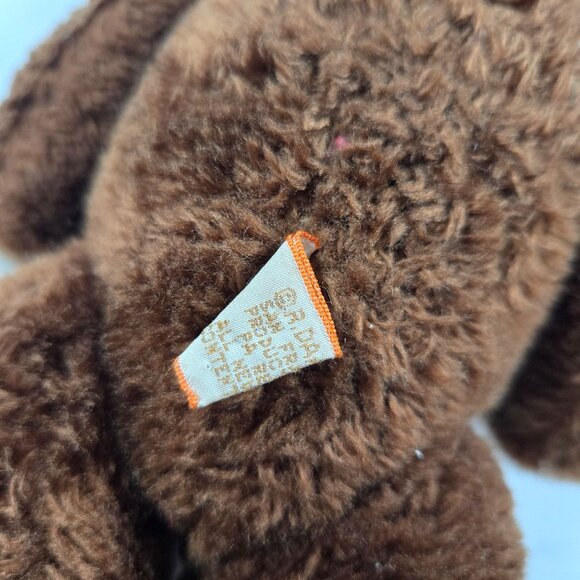 Vintage 1968 R. Dakin & Co Brown Jointed‎ Teddy Bear Plush 14" Stuffed Animal - Picture 4 of 7